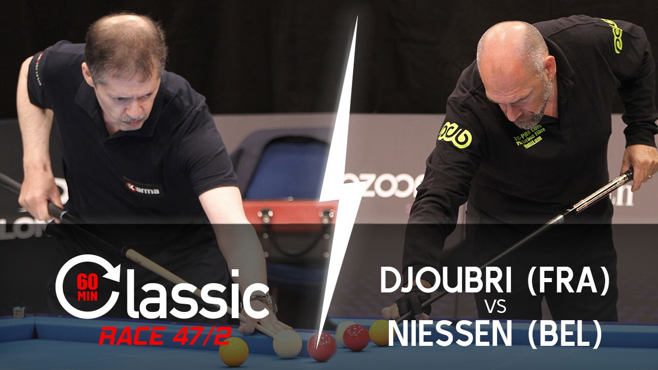 Replay: Qualification - Brahim DJOUBRI (FRA) vs Patrick NIESSEN (BEL) -  French commentary: Jérémie Picart & Magali Declunder