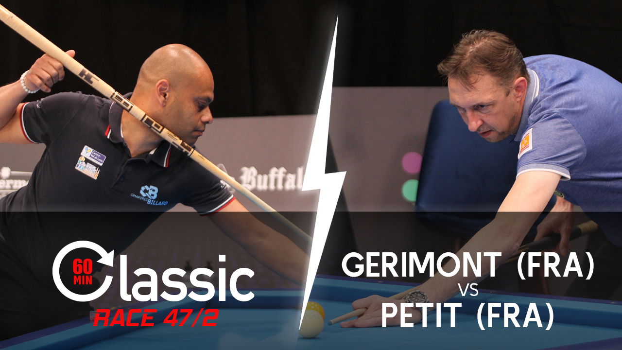 Ful Replay: Qualification - Johann PETIT (FRA) vs Willy GERIMONT (FRA) -  French commentary: Louis Edelin and Jérémie Picart