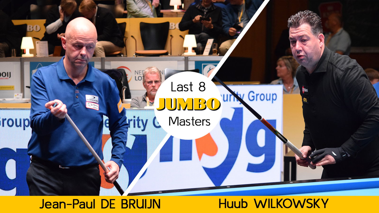 Full replay: Last 8 - Huub WILKOWSKI vs Jean Paul DE BRUIJN - Best of 7